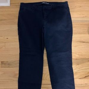 Old Navy navy Pixie pants worn twice. EUC